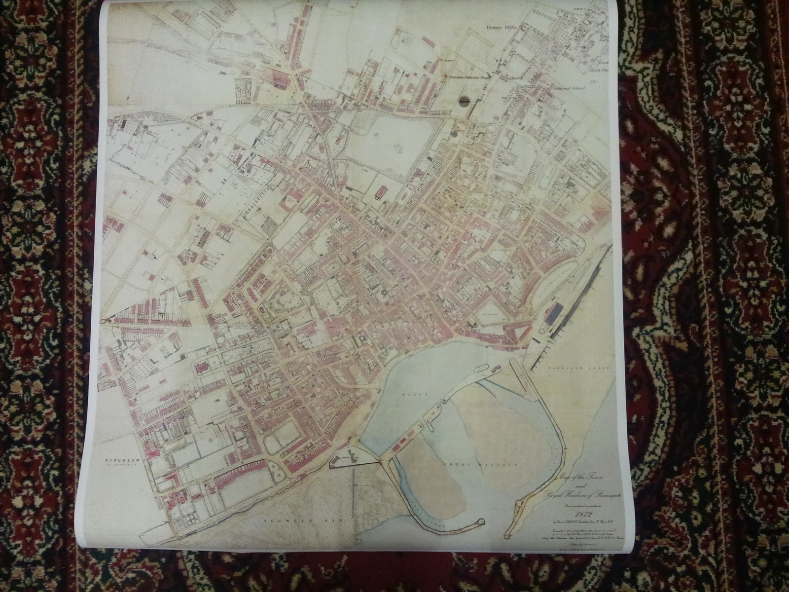 thanetonline: Large scale maps of Ramsgate local history Christmas