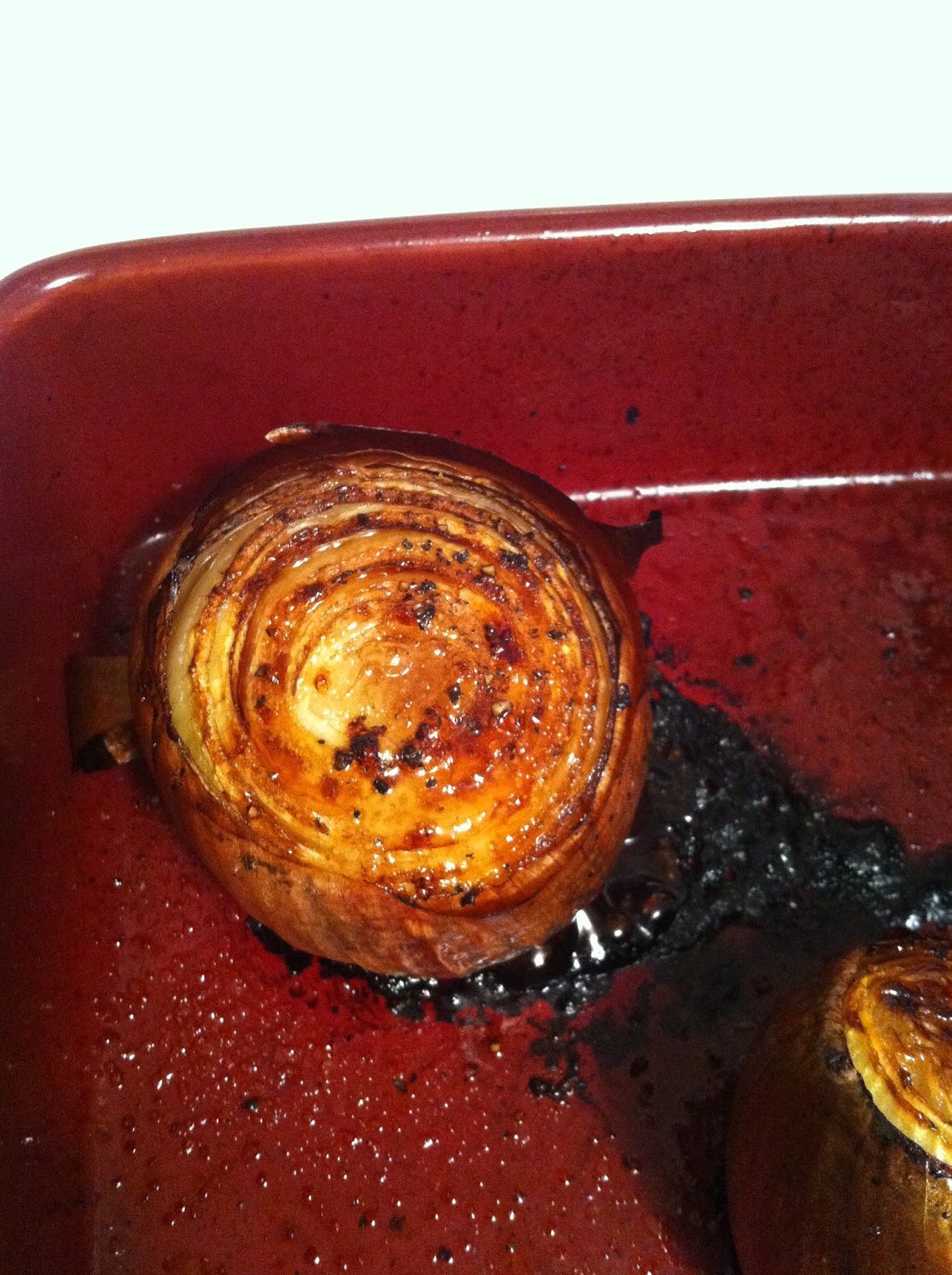 BAKER/MAKER: sweet balsamic oven roasted whole onions