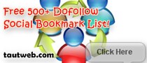 Dofollow Social Bookmark International.