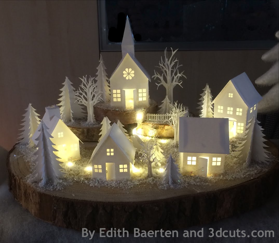 Ashbee Design Tea Light Village