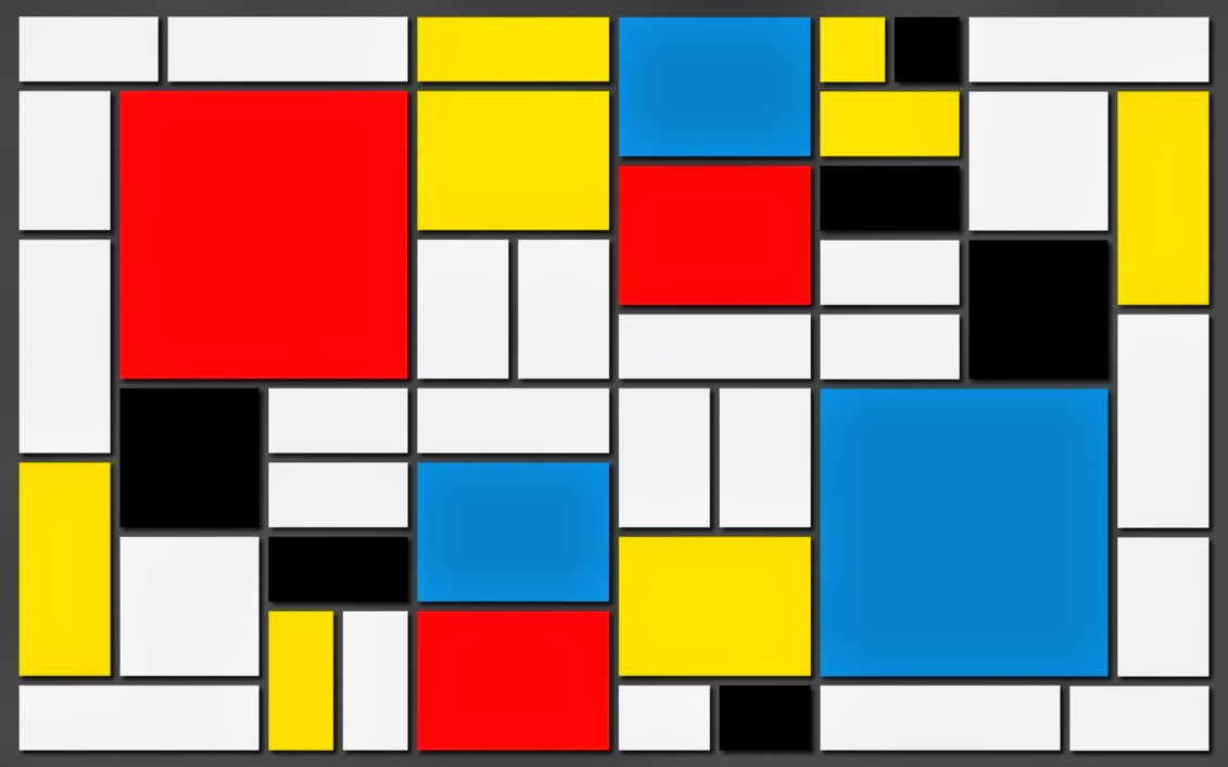 Ms. Bernini's Art Class Rectangles and Mondrian