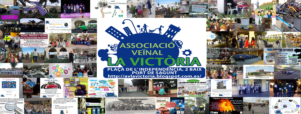 Participa en la asociación, mejora tu barrio.