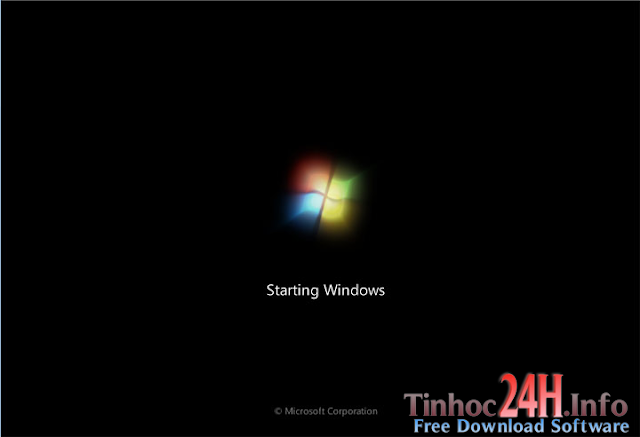 staring windows 7
