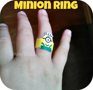 diy minion ring for kids