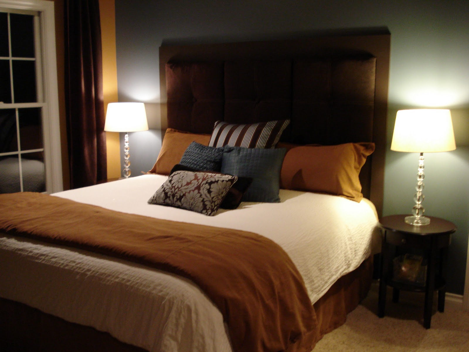 Rustchic Headboard Made From Euro Shams