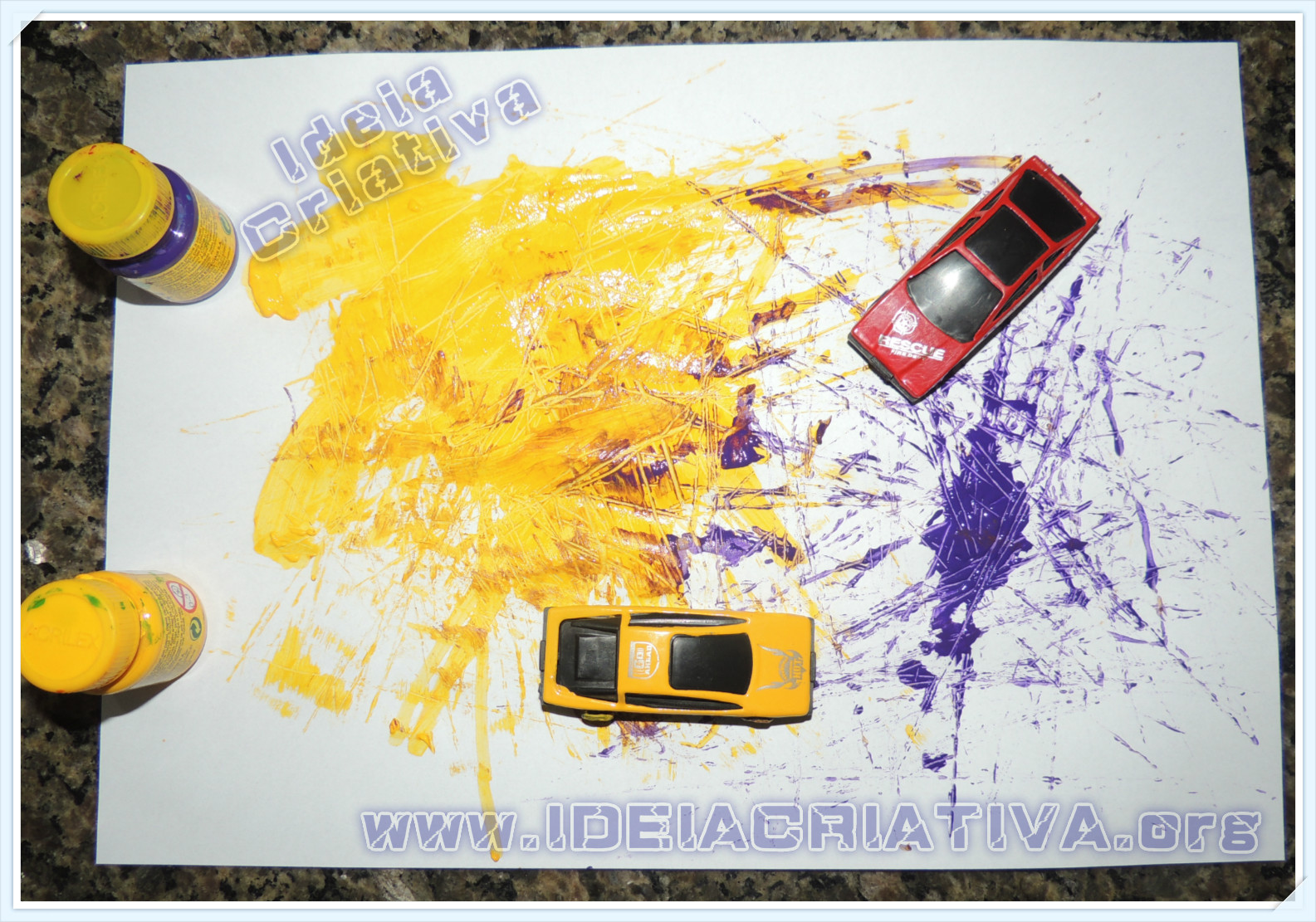 Resultado de imagem para carros para pintar com tinta guache para educação  infantil