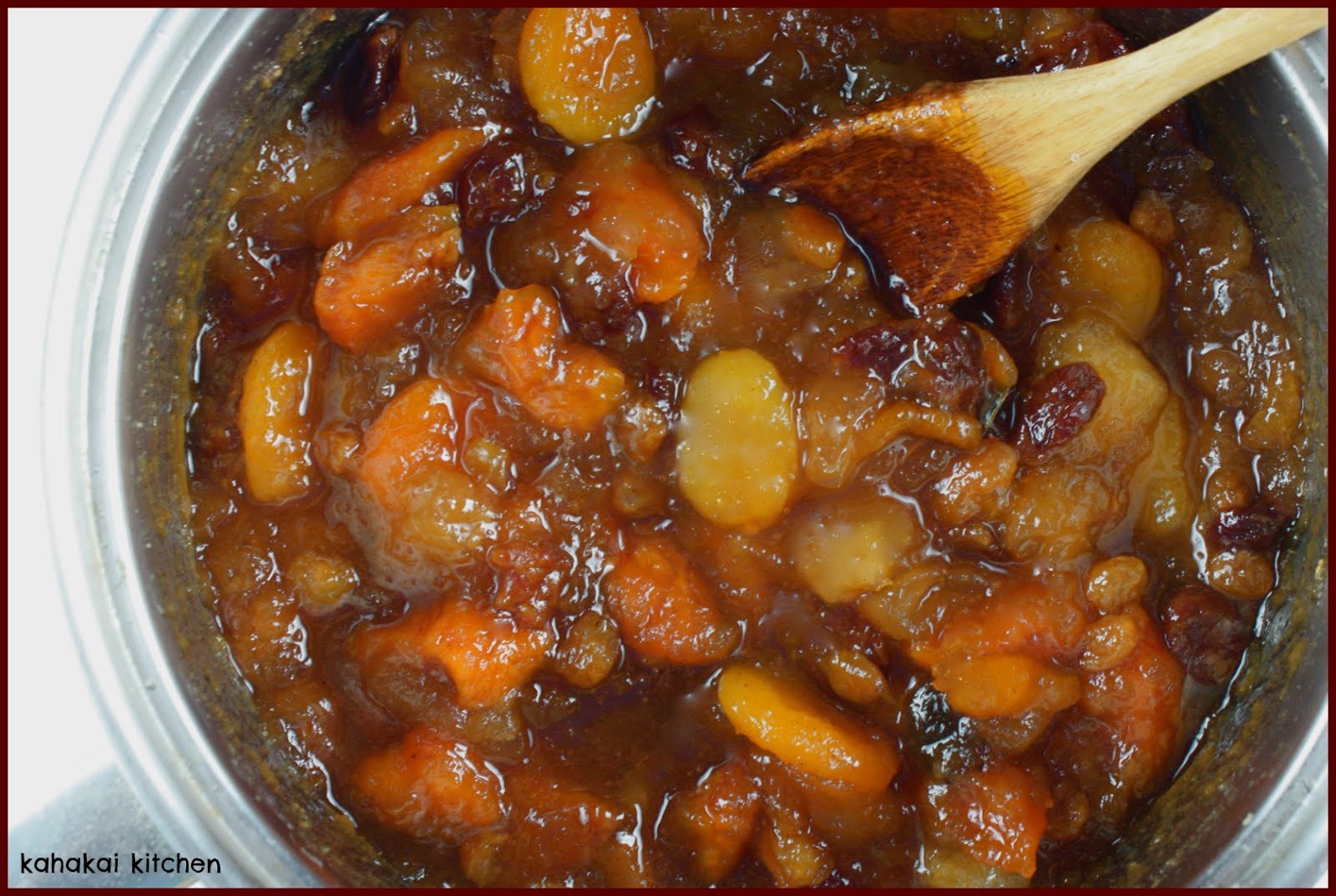Kahakai Kitchen Apple, Peach and Apricot Chutney A SweetSourand