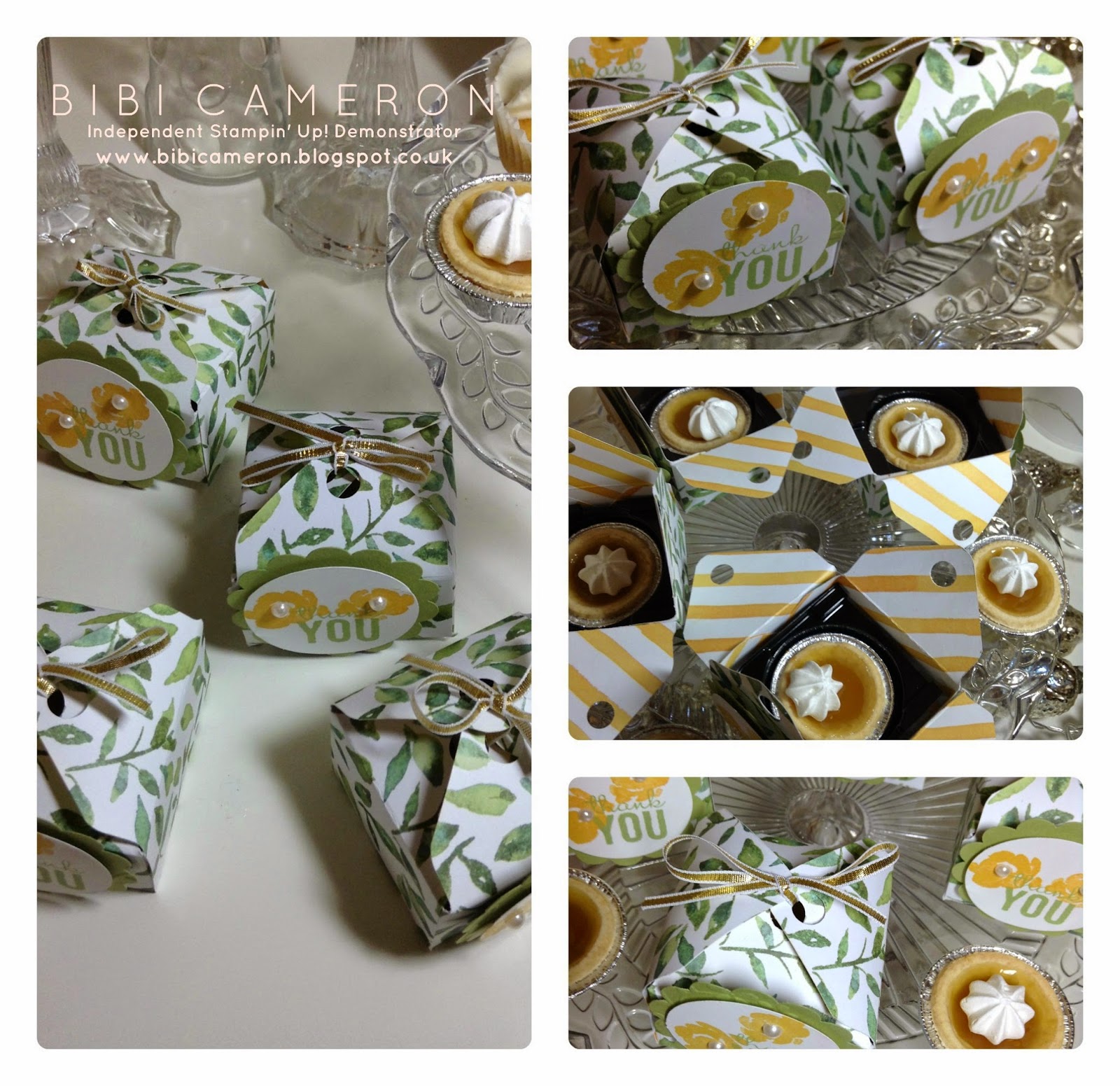 MAKE BOXES WITH THE ENVELOPE PUNCH BOARD FROM STAMPIN UP Bibi Cameron