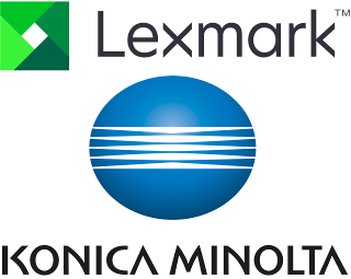 Konica Minolta /Lexmark Logo