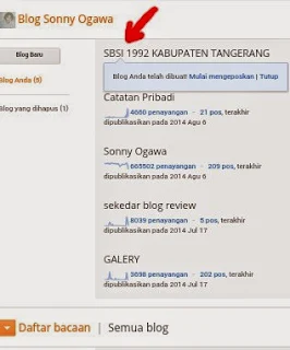 cara membuat Blog di blogspot