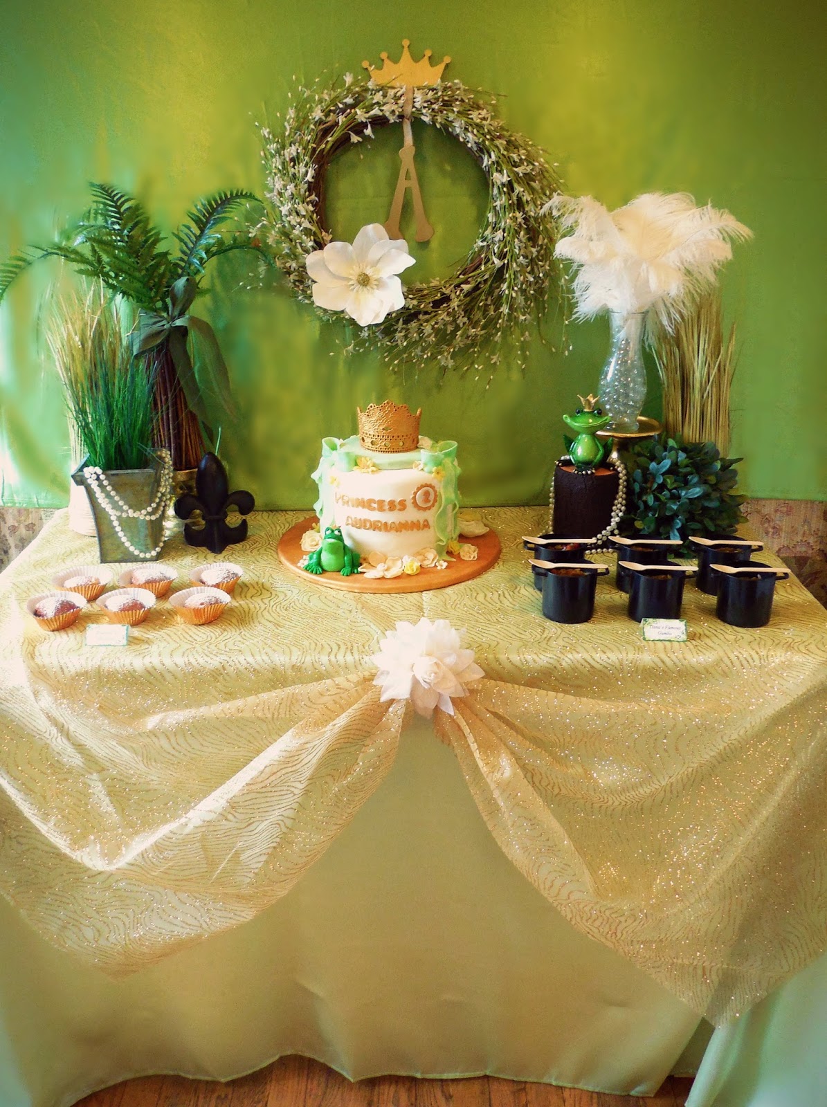 Bella C Parties: Princess and the Frog Birthday Party