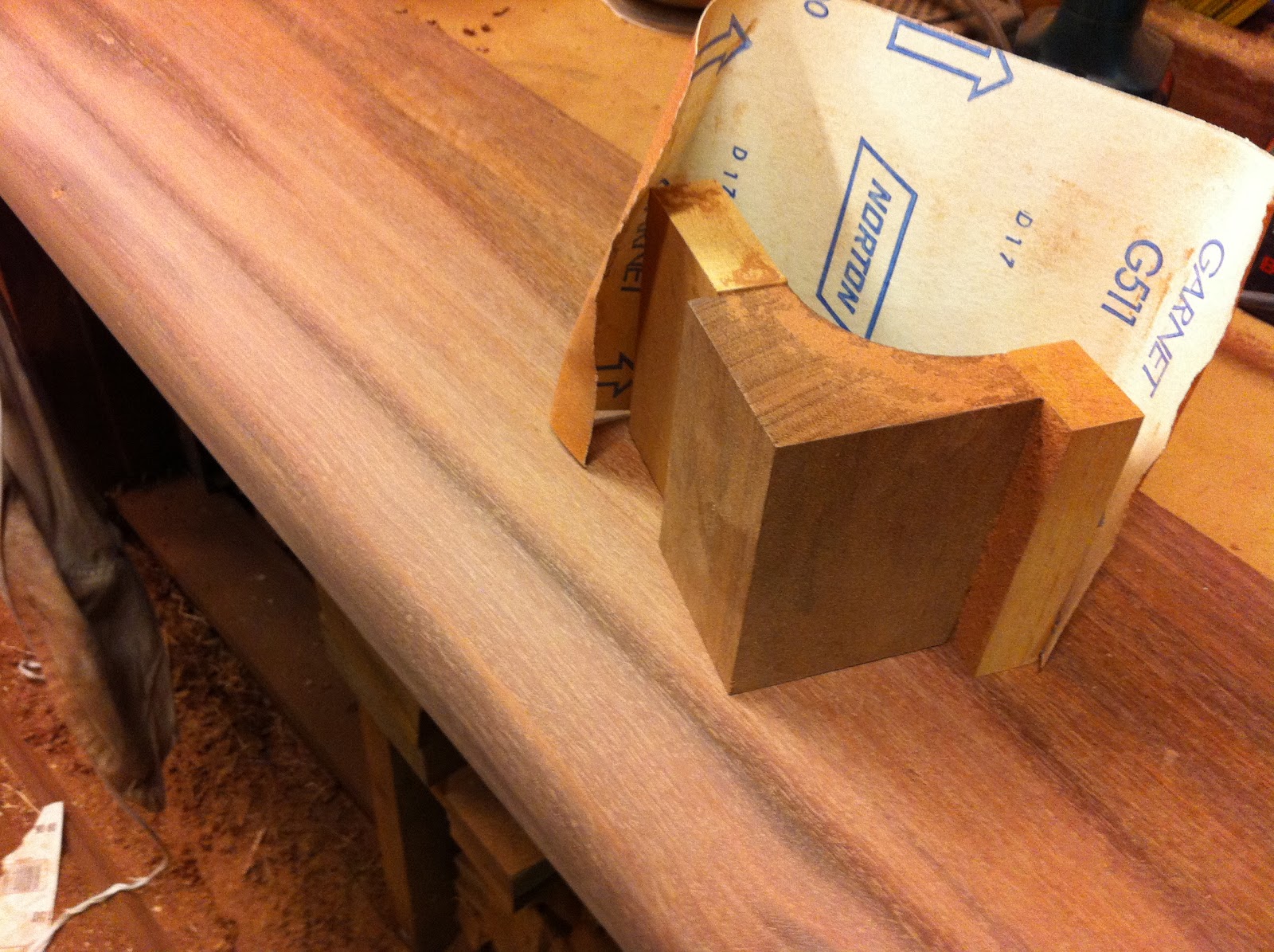The Joy of Wood Several steps to create a nice curved edge.