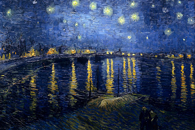 Van Gogh Notte Stellata sul Rodano
