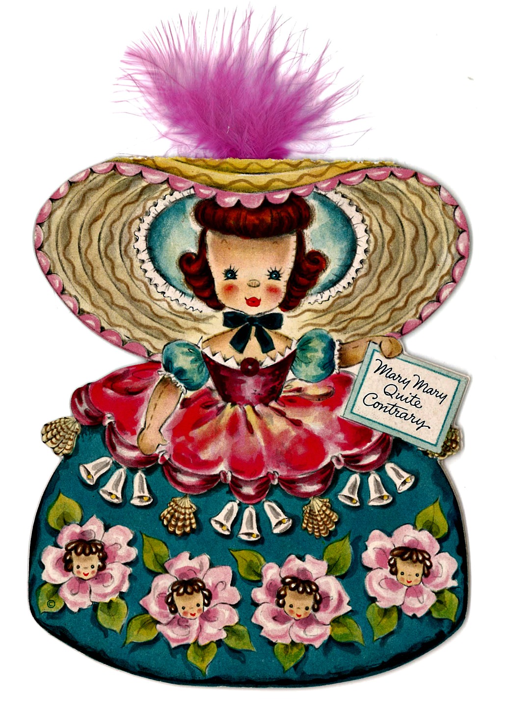 Speedy Lady Once Upon a Time... Vintage Hallmark Cards