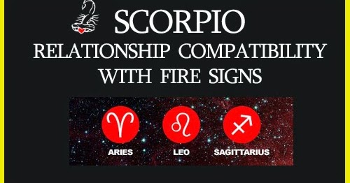 Scorpio with Fire Signs Compatibility (Aries, Leo, Sagittarius