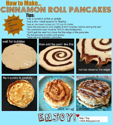 Great Chefs, Great Recipes: Cinnamon Swirl Pancakes