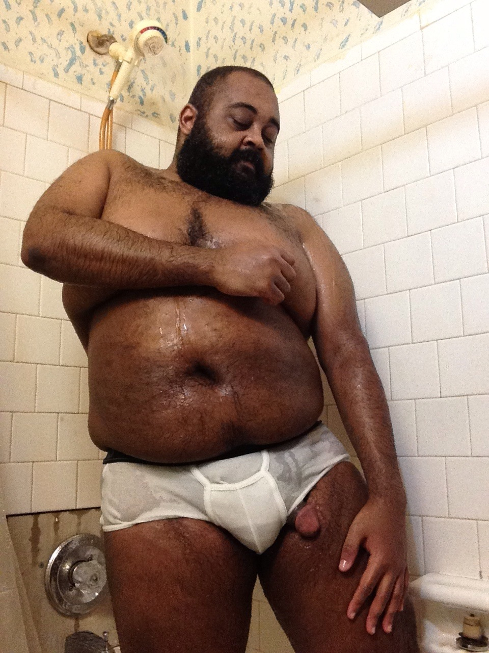 Fat Black Gay Man 6