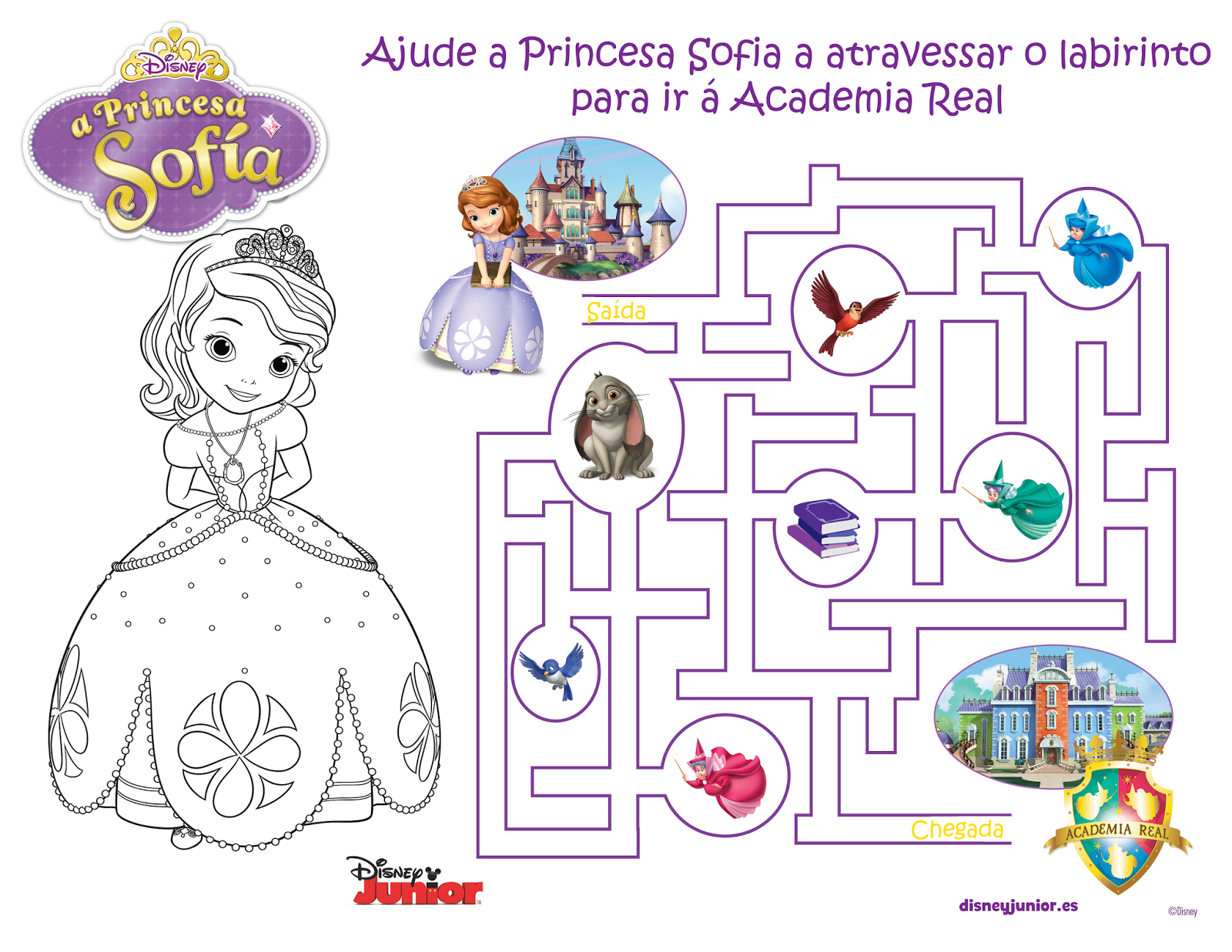 Casinha de Criança: Kit Festa Princesa Sofia Para Imprimir Grátis