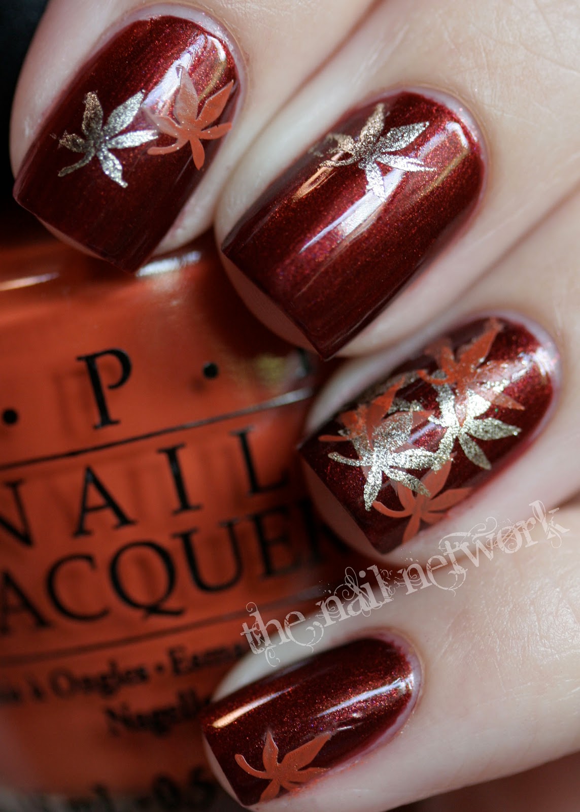The Nail Network Hello Autumn! (OPI Romeo & Joliet)