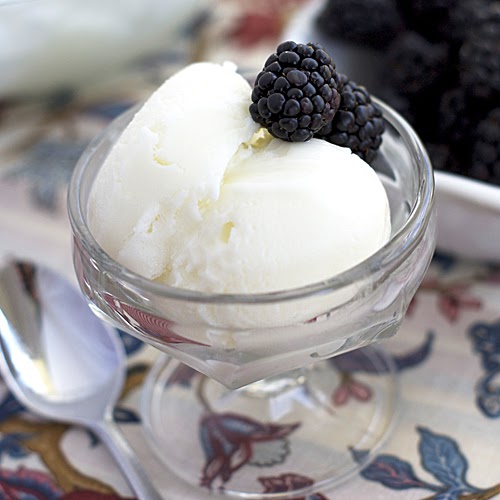 Tangy Frozen Greek Yogurt Heat Oven to 350