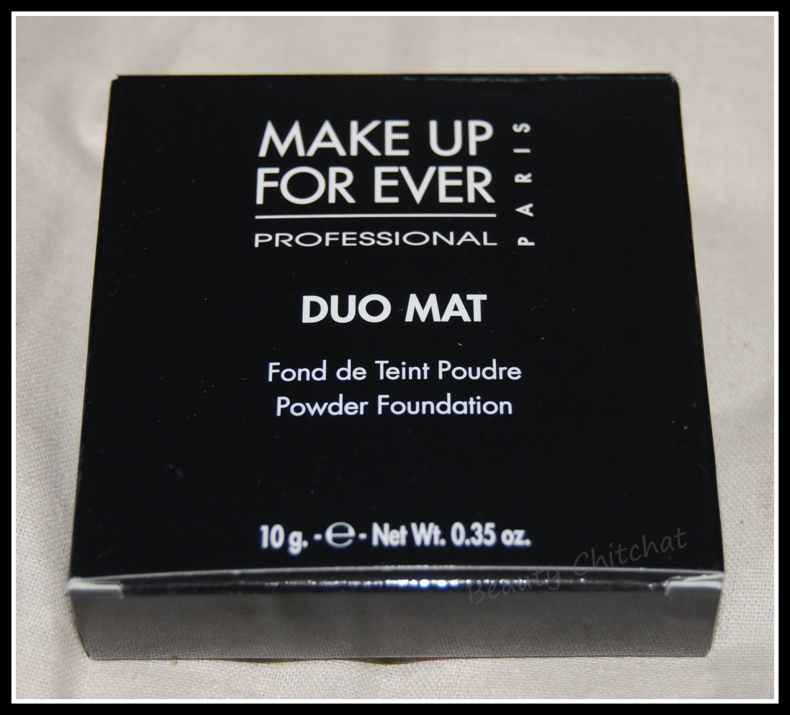 Beauty Chitchat Review Make Up For Ever Duo Mat Powder Foundation