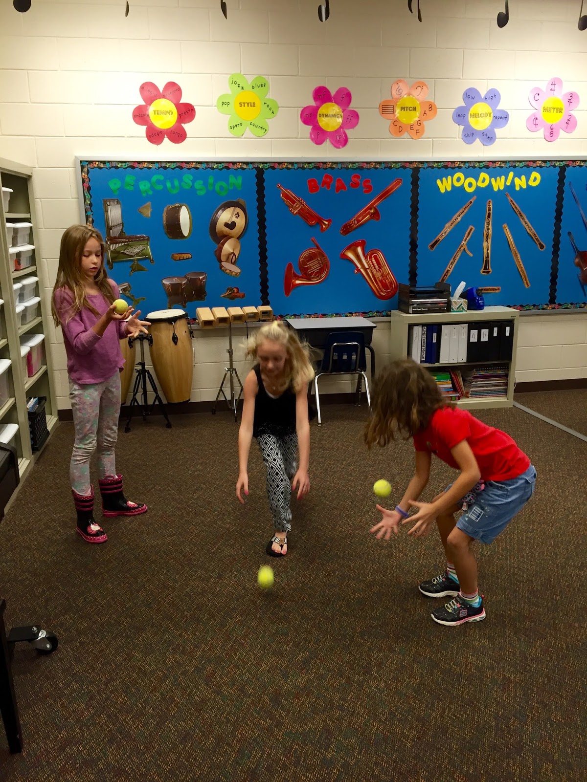 We Music HSES! ♫ Tennis Ball Rhythms