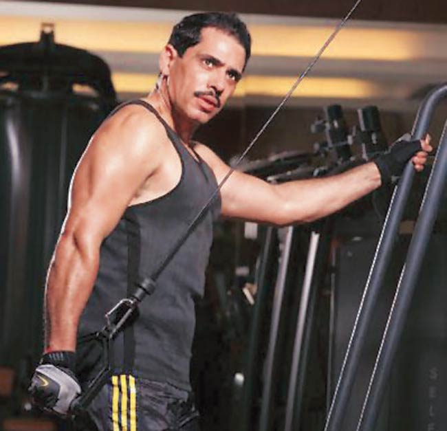 Mirror Robert vadra workout for Challenge