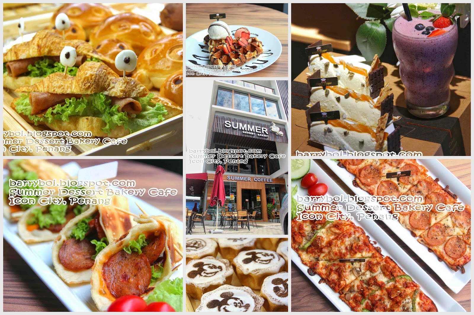 Summer Dessert Bakery Opens First Cafe at Icon City Penang.