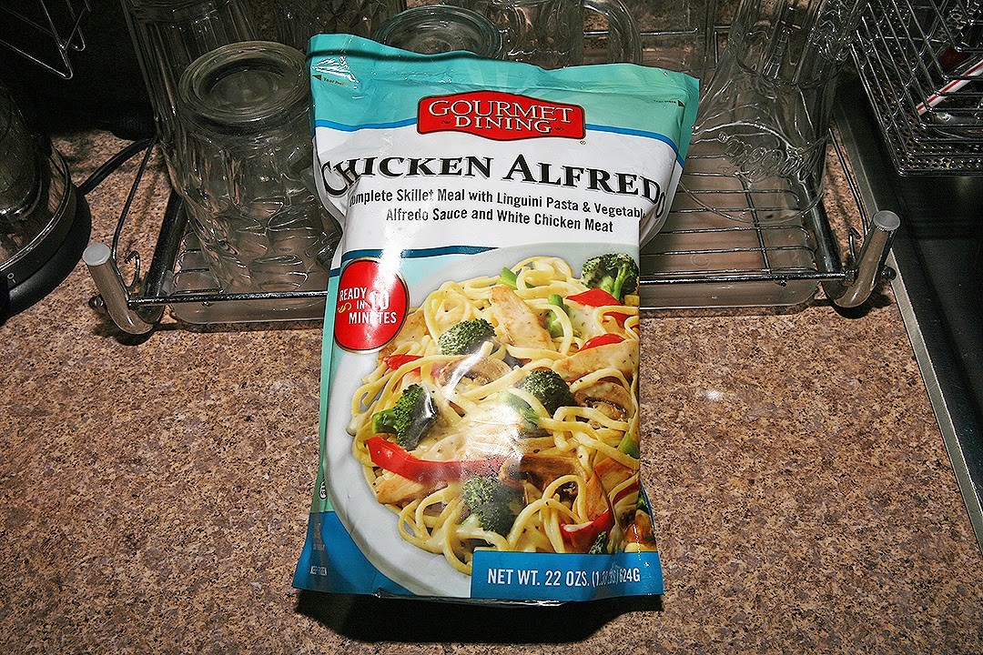 The Shit I Eat Chicken Alfredo in a Frozen Bag by Gourmet Dining