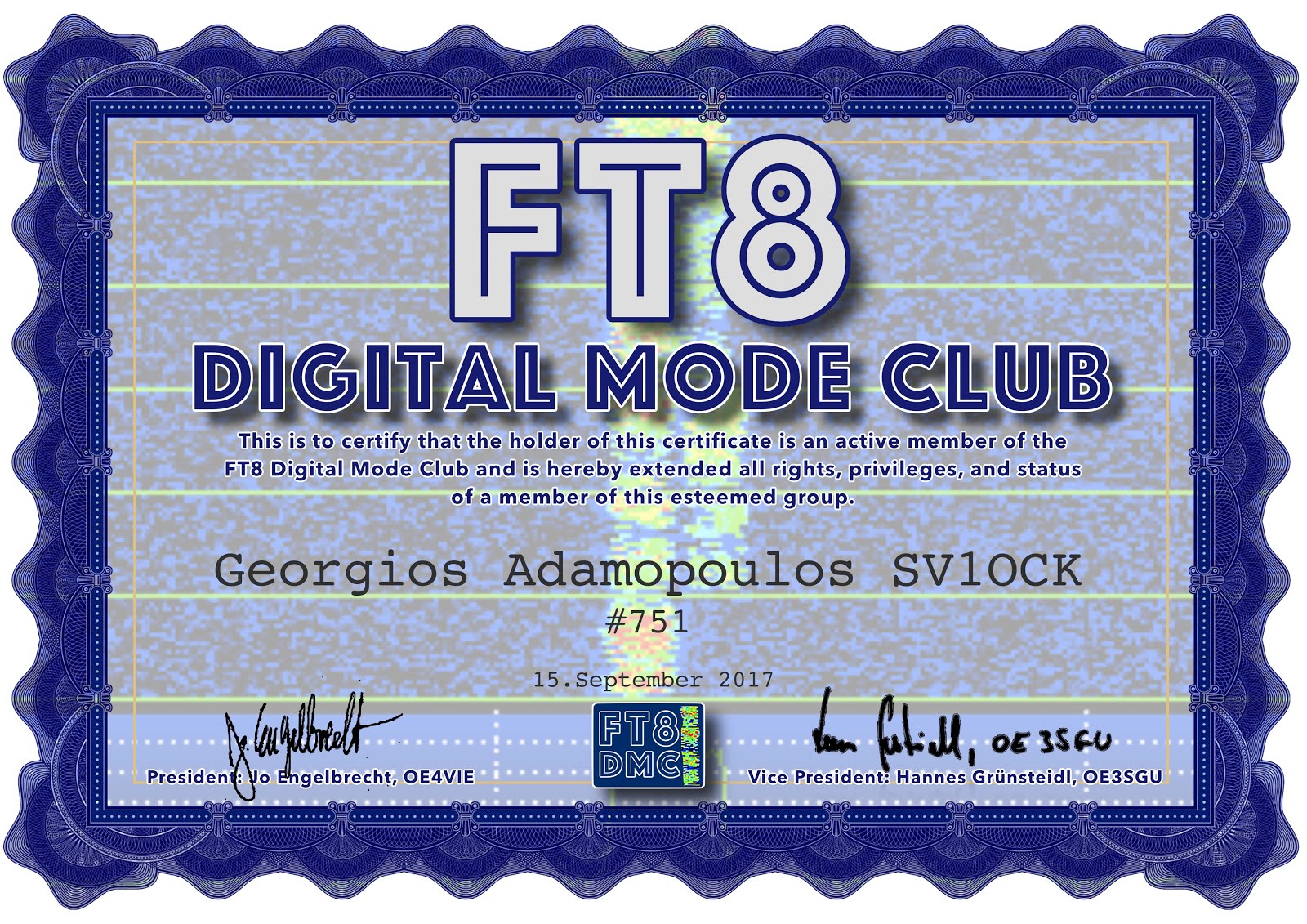 FT-8 MEMBER #751