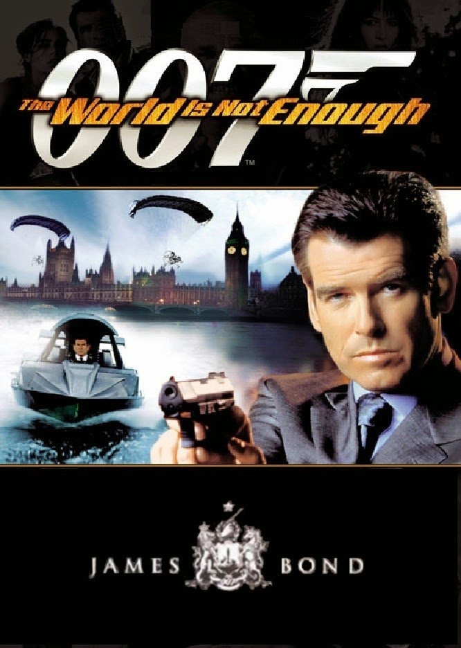 THE WORLD IS NOT ENOUGH MOVIE POSTER 26.75x38.50 Inch Reprint  JAMES BOND 