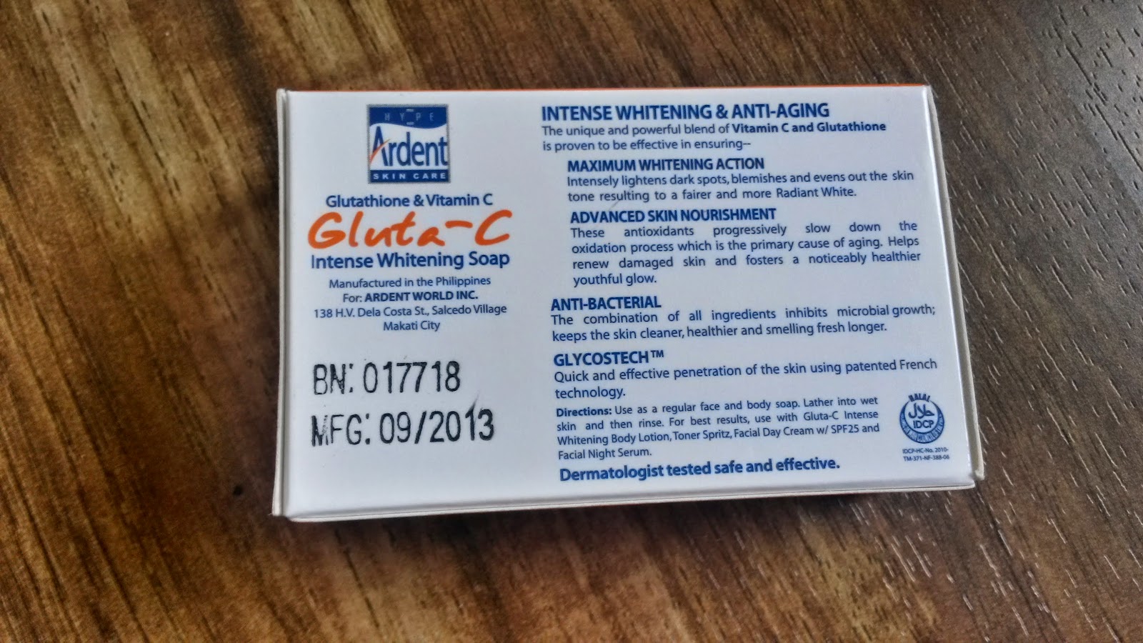 Gluta C Whitening Soap Review ~ Reviews on Make-up, Skin-care,Fashion 