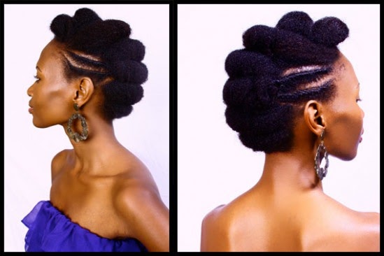 Au Naturale By Mz Sixx Roll N Tuck Natural Up Do Hair Style