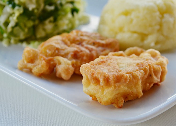 Keeping Things Simple... Friday Fish Fry egg & milk battered flounder