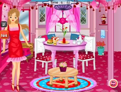 Playing Online Game Princess Home Fancy Decoration Flash Game