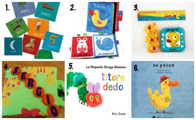 Selección de los mejores libros para bebés de 1 año