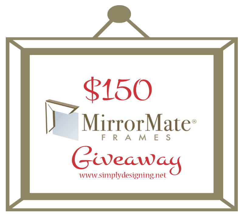 Win $150 to MirrorMate Frames to buy a new Bathroom Mirror Frame to instantly update and upgrade your bathroom in only about 10 minutes! | #diy #homeimprovement #homedecor #bathroom #bathroomremodel #remodel