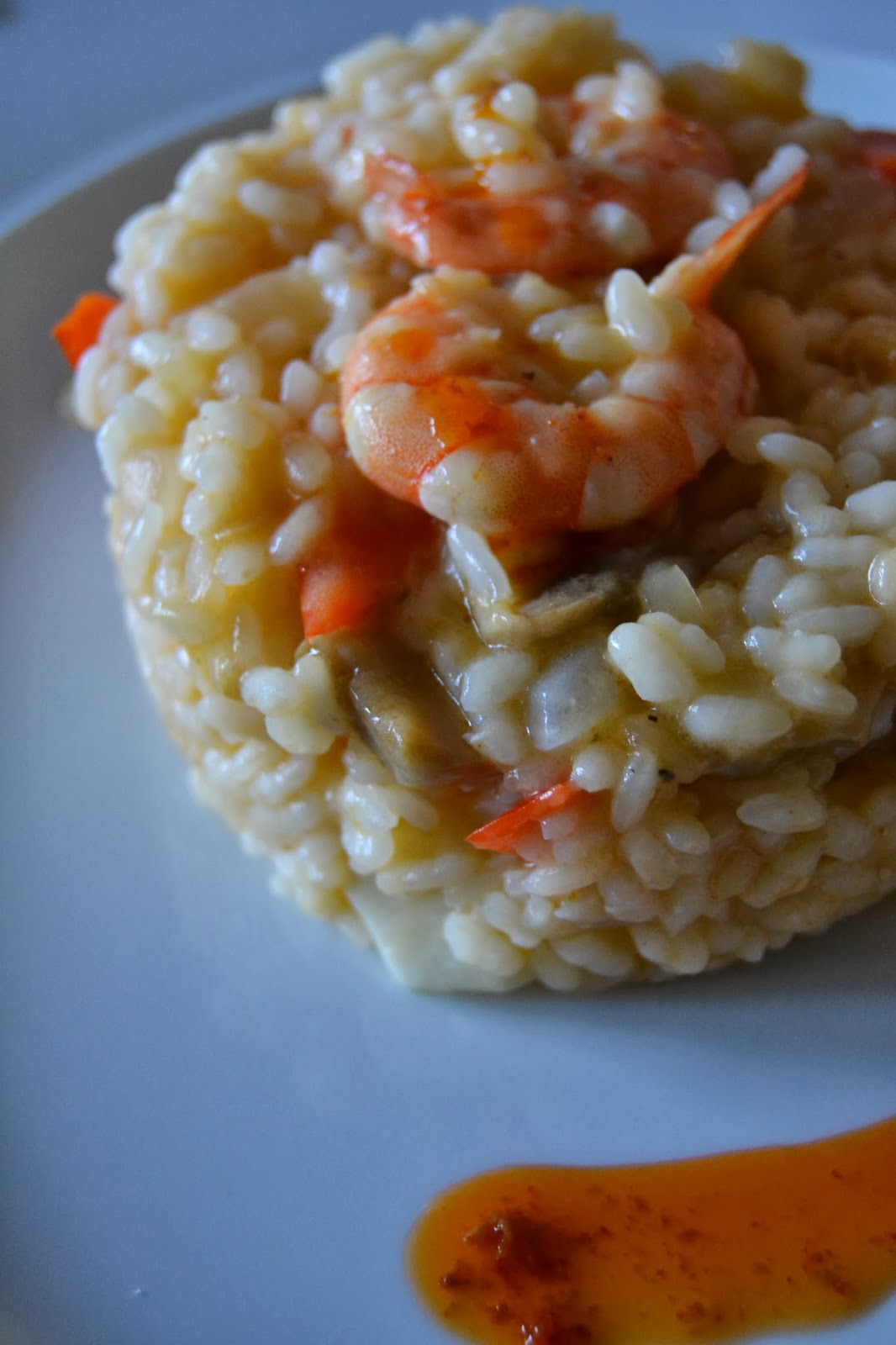 RISOTTO DE GAMBAS Y SETAS Sweet Addict