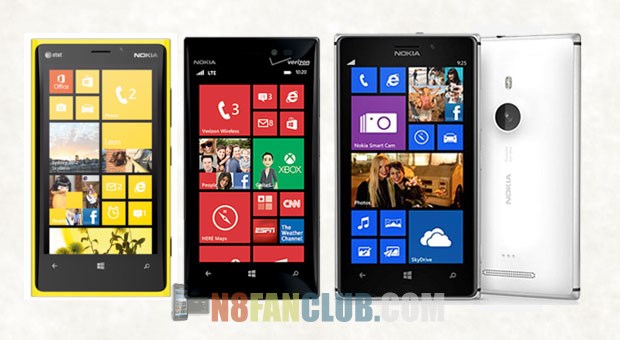 Picture Gallery: Nokia Lumia 920 vs. Nokia Lumia 925 vs. Nokia Lumia 928 - Design & Specs Comparison