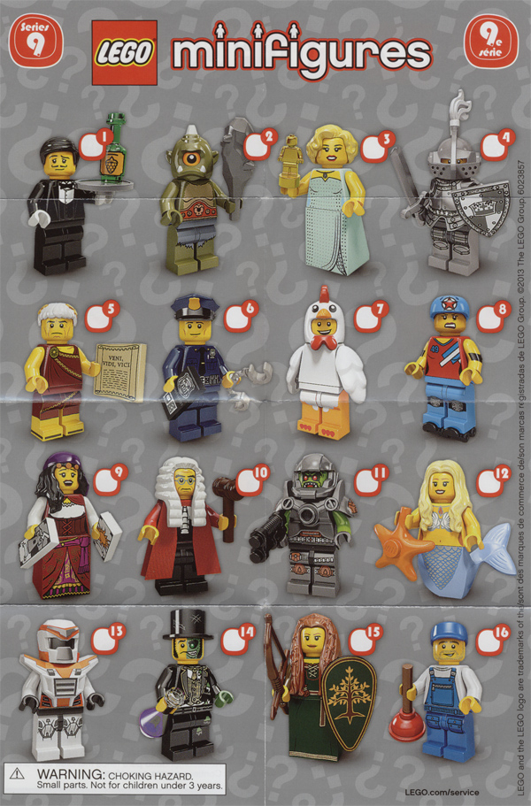 LEGO-MINIFIGURES SERIES X 1 HELMET FOR THE ROLLER DERBY GIRL SERIES 9 PARTS 9