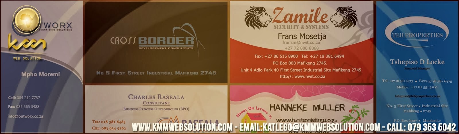 Business Card Pretoria