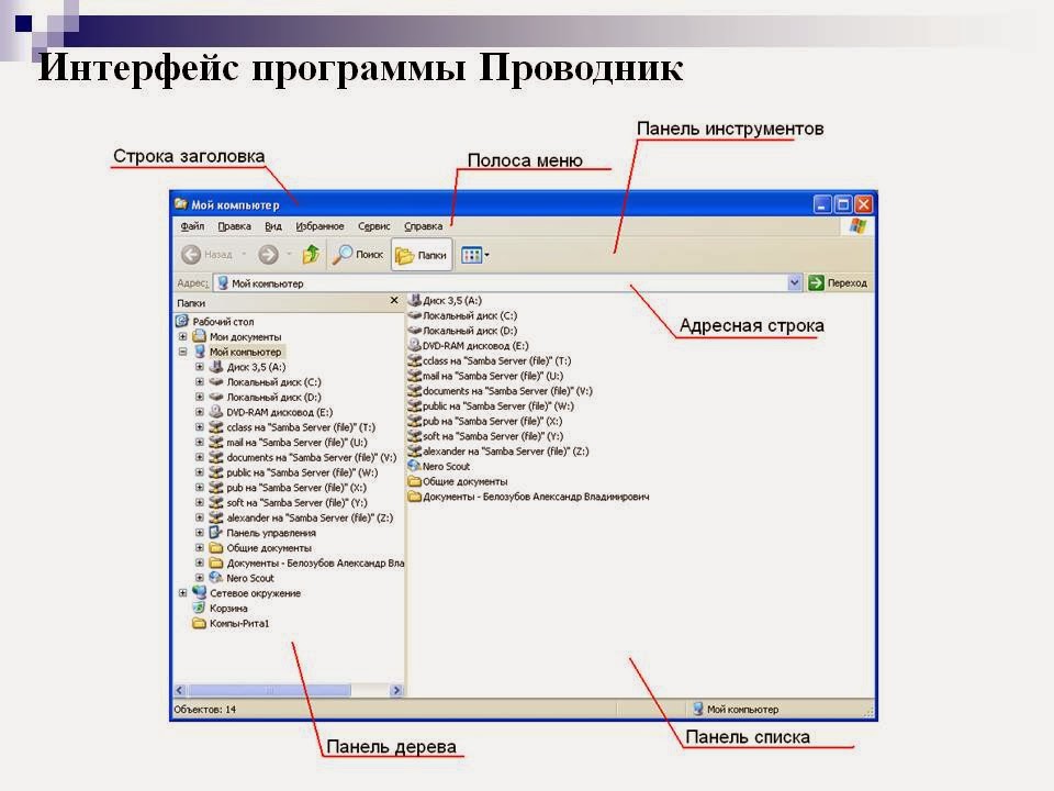 Как создать окно проводника
