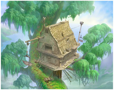 fantasy tree house