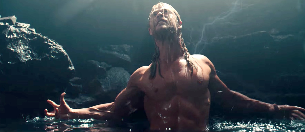 Man Candy Post: Thor Shirtless Deleted Scene in Avengers: Age of Ultron.
