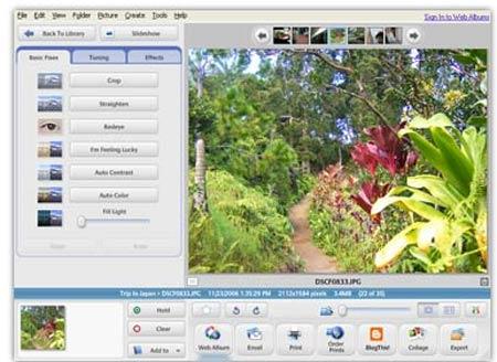 Photo Editing Picasa Windows 10