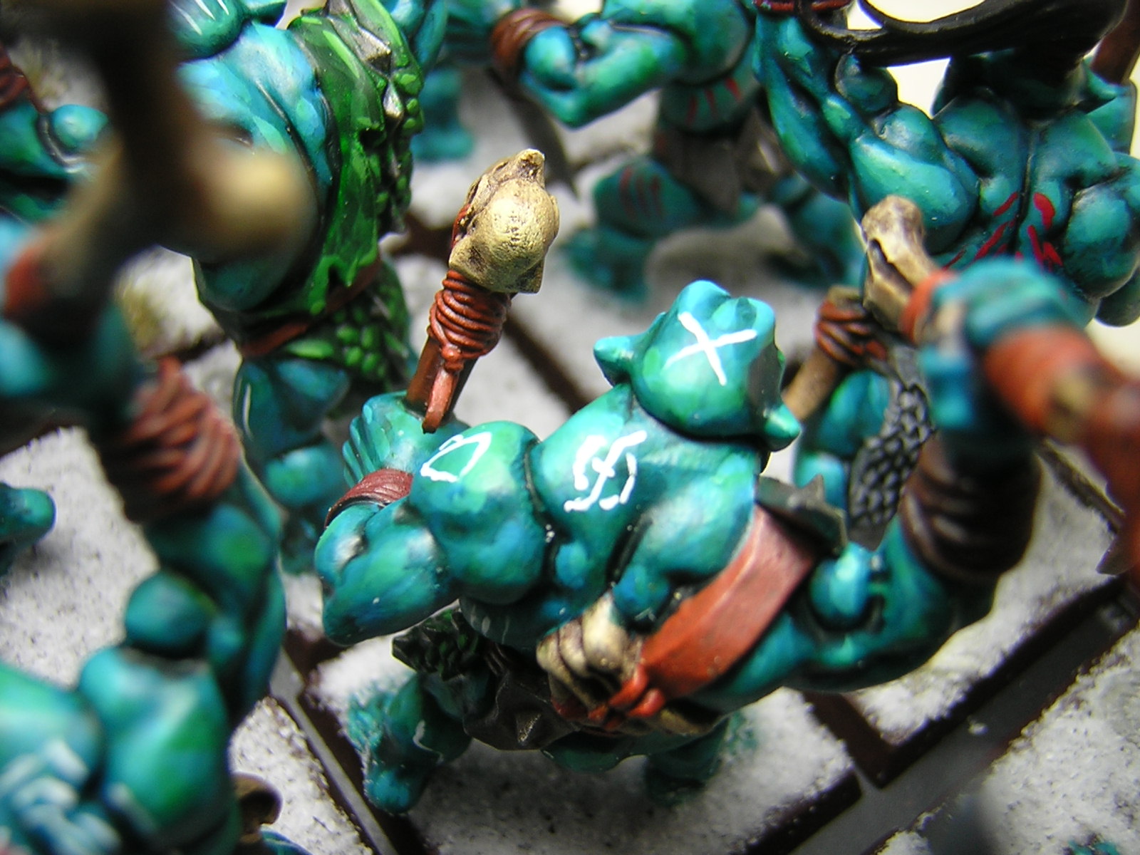 Warhammer 40k Orks (and more): Clan of Gork's Snowshoe: Savage Orcs