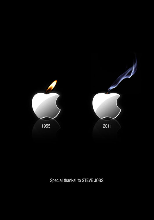Art tribute to Steve Jobs