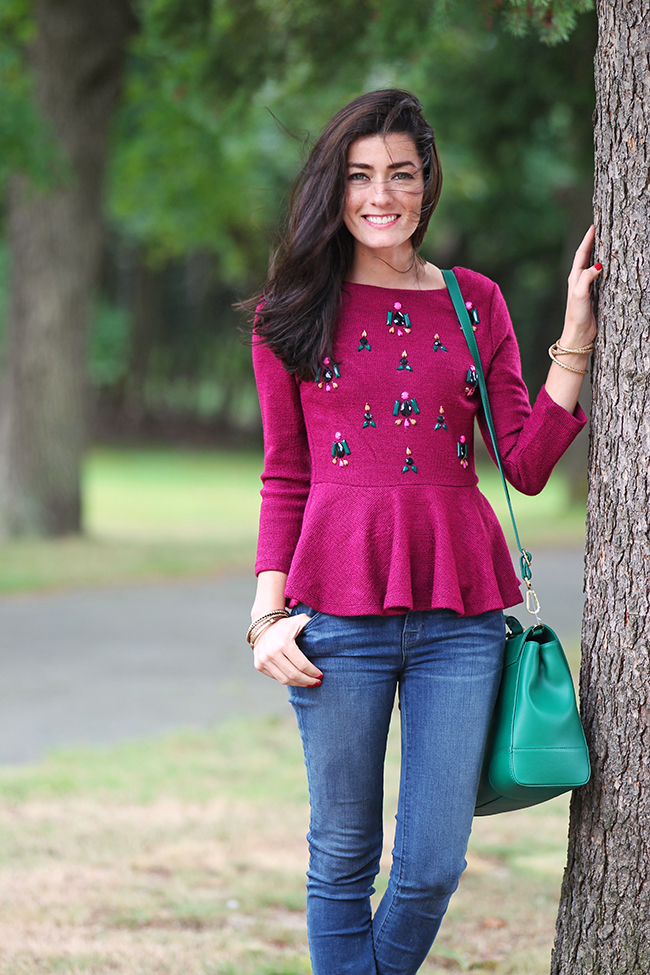 Classy Girls Wear Pearls Cranberry Season