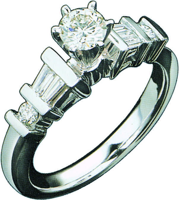 Diamond Jewellery Ornaments PLATINUM AS JEWELLERY WITH THE MARK OF PURITY