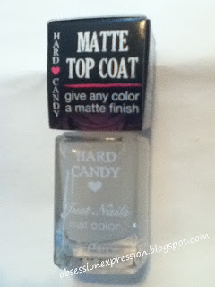 Hard Candy Matte Top Coat Matte-ly in Love